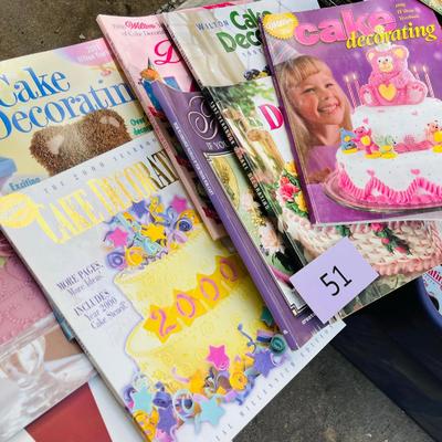 Wilton & other Cake Decorating books