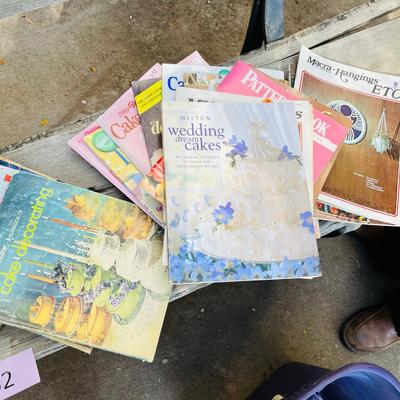 Lot 2 of cake decorating books/ magazines