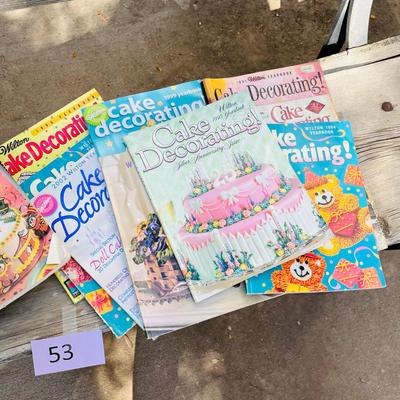 Lot 3 of Cake Decorating books
