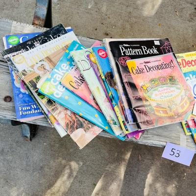 Lot 3 of Cake Decorating books
