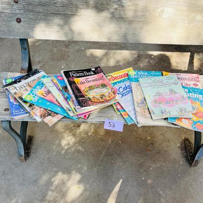 Lot 3 of Cake Decorating books