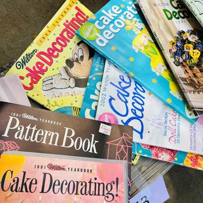 Lot 3 of Cake Decorating books
