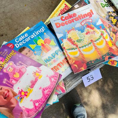 Lot 3 of Cake Decorating books