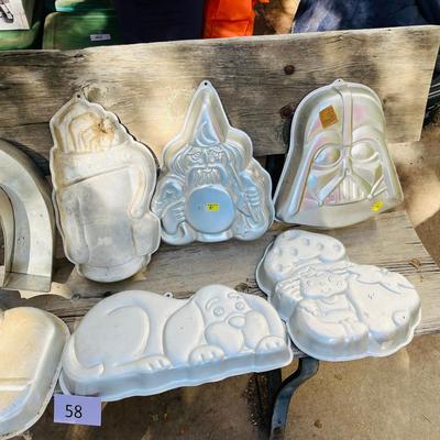 Lot of 10 Wilton Cake Tins