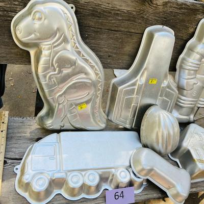Lot of Wilton Cake Pans