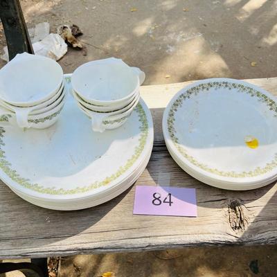 Vintage Corelle Crazy Daisy