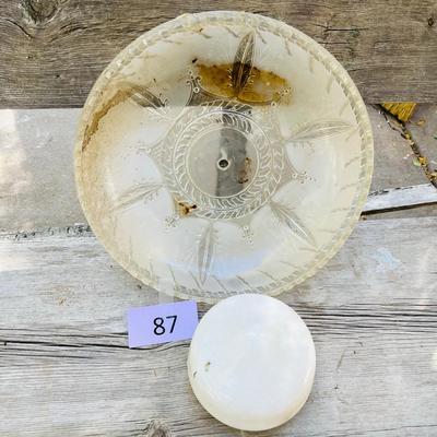 Vintage Lighting glass