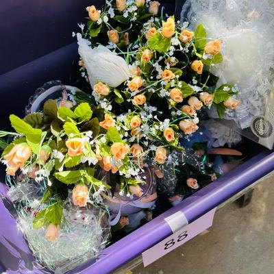 Tub of Wedding Decore
