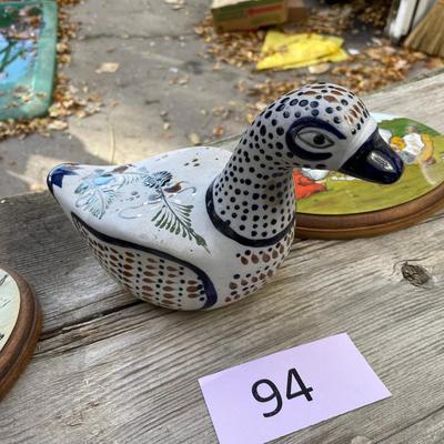 Mexico Bird & Sunbonnet Sue Plaques