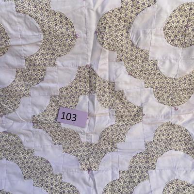Antique Floral quilt
