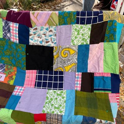 Vintage patchwork quilt