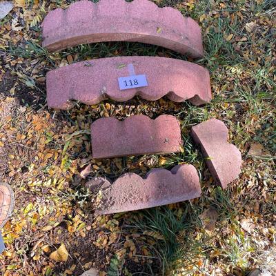 Yard edging.