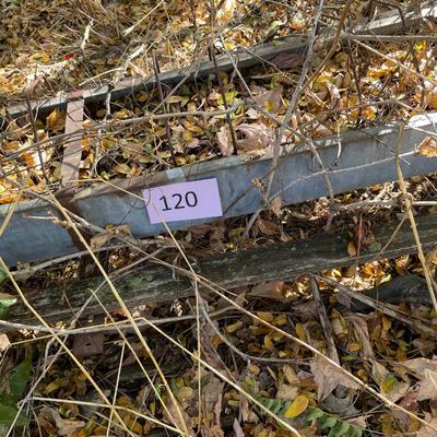 10 Foot Chicken feeder Galvanized