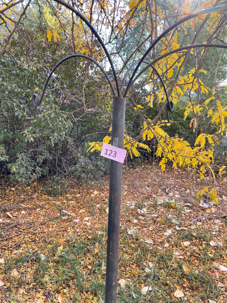 Cast Iron Hanging basket tree