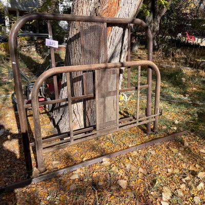 Iron Bed 3/4 size