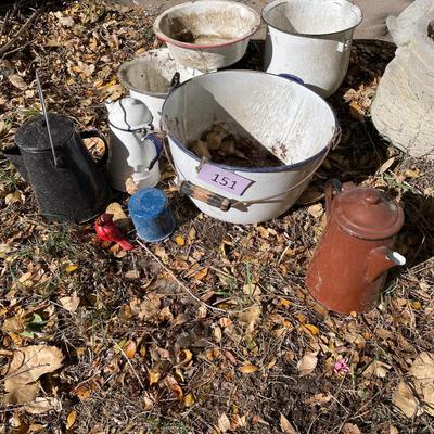 Granite ware items
