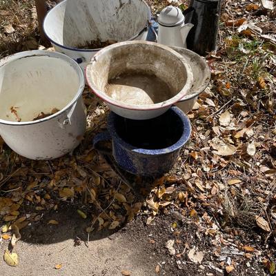 Granite ware items