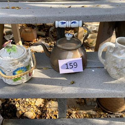 Lot of Tea Pots
