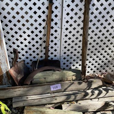 Yard Art pieces & wood