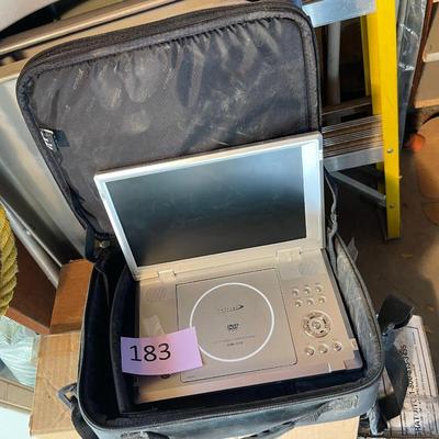 Travel DVD player