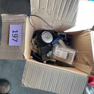 Box of electrical stuff