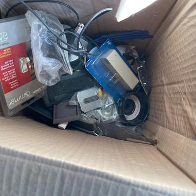 Box of electrical stuff