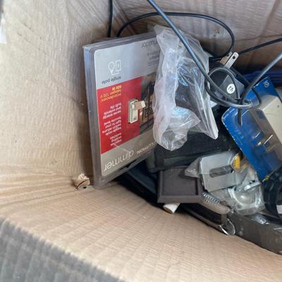 Box of electrical stuff