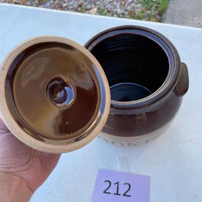 Vintage Stoneware Cookie Jar