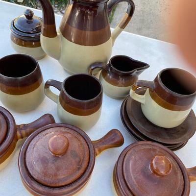 Stoneware Tea set