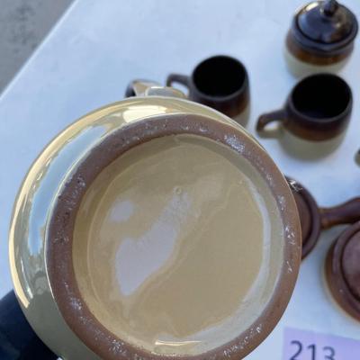 Stoneware Tea set