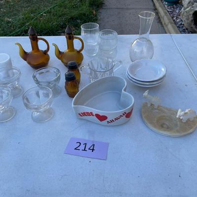 Flat of Glassware