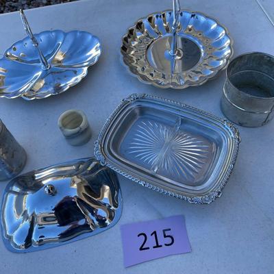 Flat of silverplate