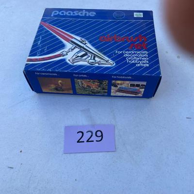 Paasche airbrish set