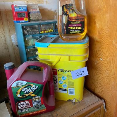 Top Soil and Kitty litter