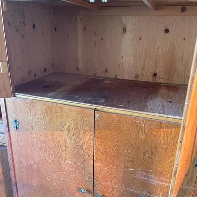 7 Foot storage cabinet
