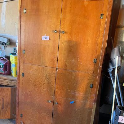 7 Foot storage cabinet