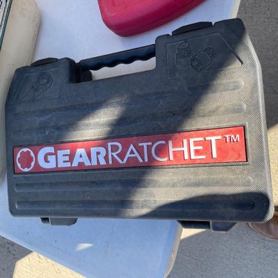 Socket set in box