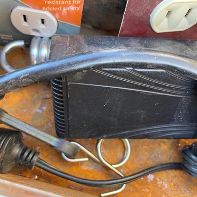 Old box with electric