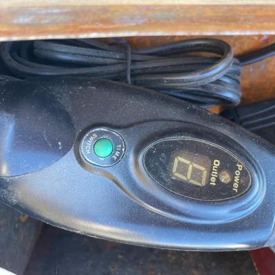 Old box with electric