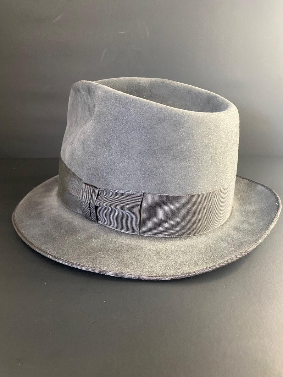 LOT:44: Barron Fedora Hat & 150th Anniversary Stetson | EstateSales.org