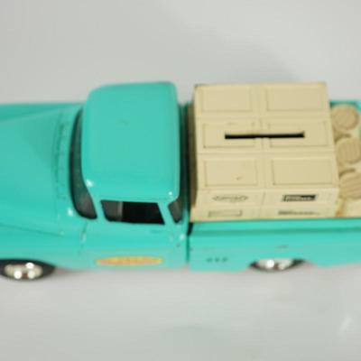 VINTAGE METALERTLE "TRUE VALUE"  TOY TRUCK /BANK