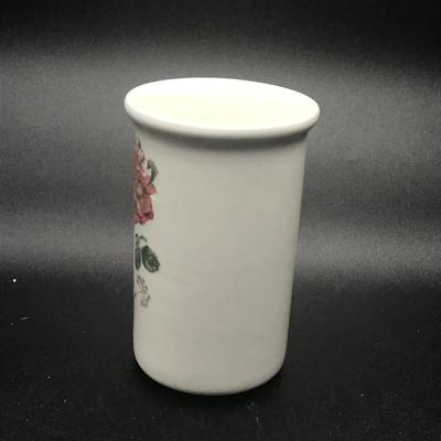 Waverly Beatrice Floral Pink and Purple Bathroom Tumbler