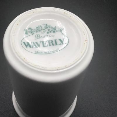 Waverly Beatrice Floral Pink and Purple Bathroom Tumbler