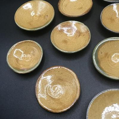 Lot of Small Pottery Discs