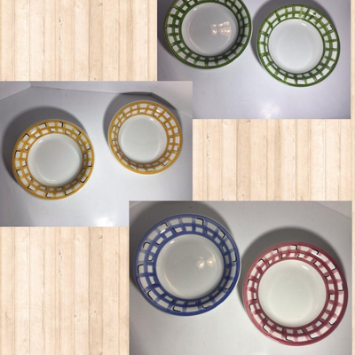 Pier 1 Imports Gingham Bowls