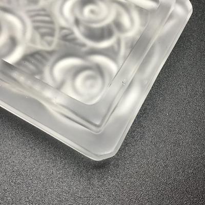 Vintage Crystal Picture Frame and Glass Box