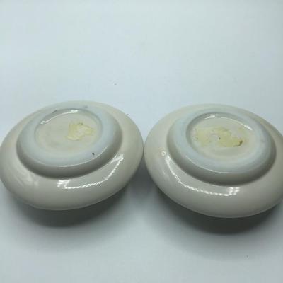 Vintage Candlestick Holders with Holly