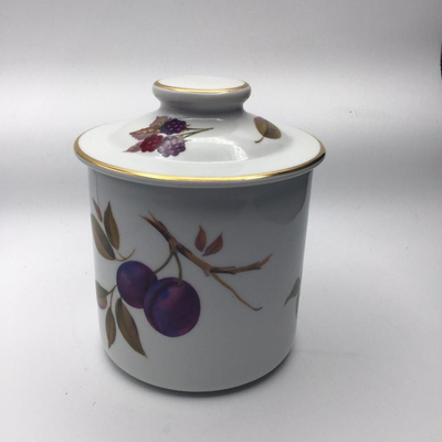 Royal Worcester Canister