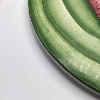 Vintage Cerimiche Watermelon and Carrot Trivet