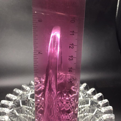 Fenton Clear Glass Basket